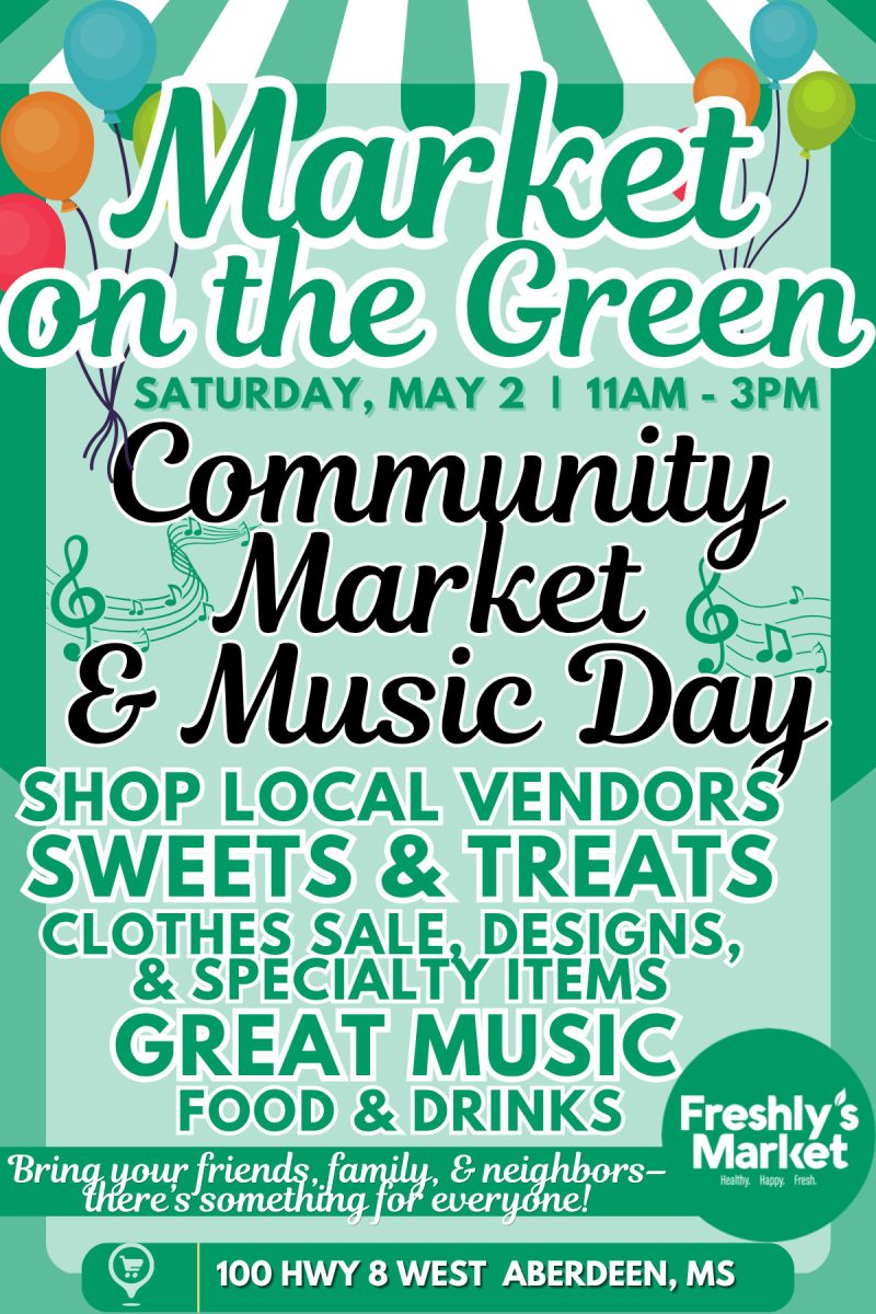 Freshly's Market on the Green May 2, 2026